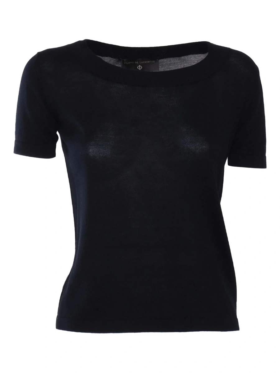 Tricou PHI BY FILIPPO DE LAURENTIIS negru - Img 4