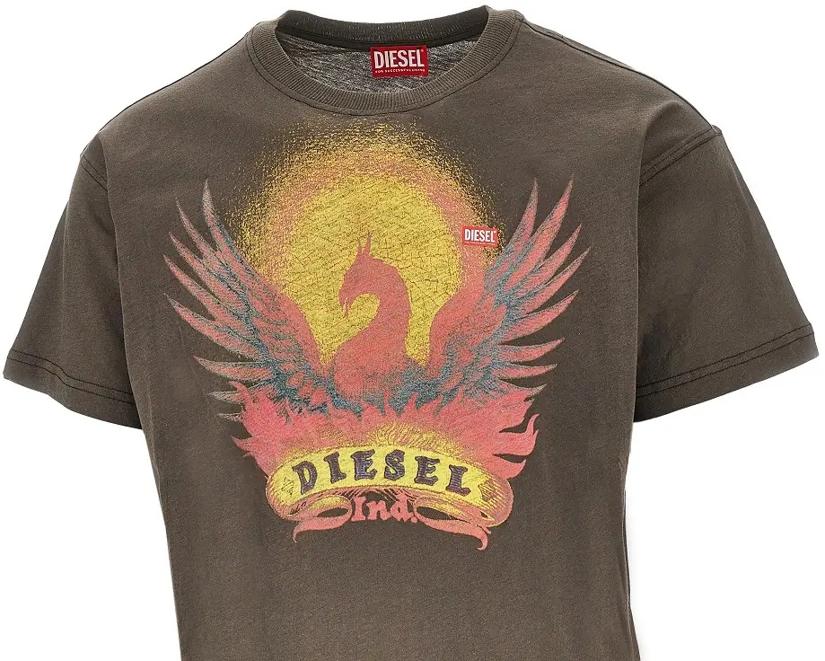 Tricou 'Phoenix' print T-shirt - Img 2