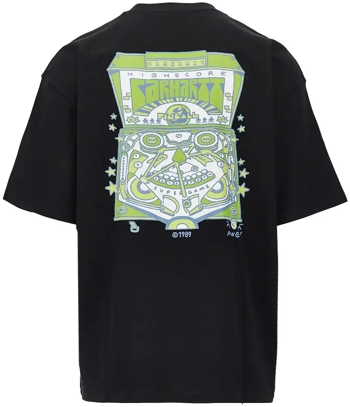 Tricou 'Pinball' print T-shirt - Img 3