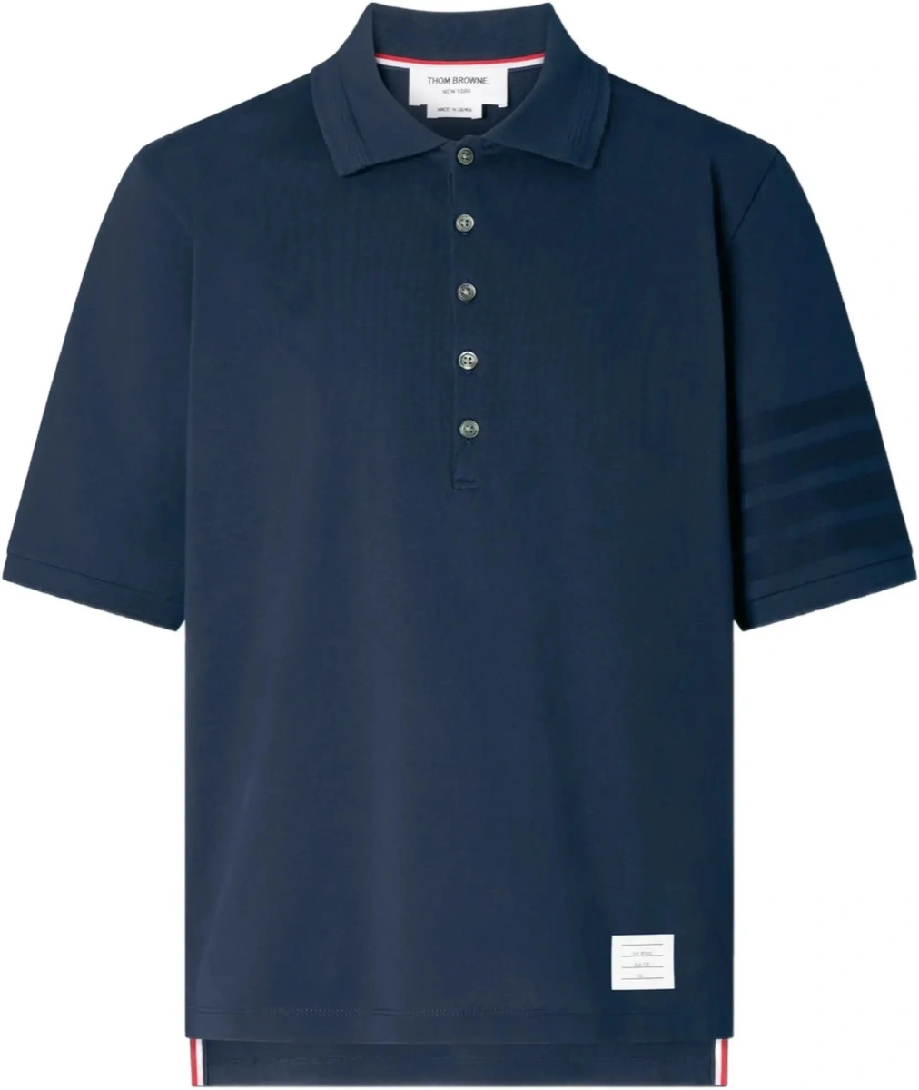 Tricou Polo 4-Bar cotton jersey Polo - Img 8