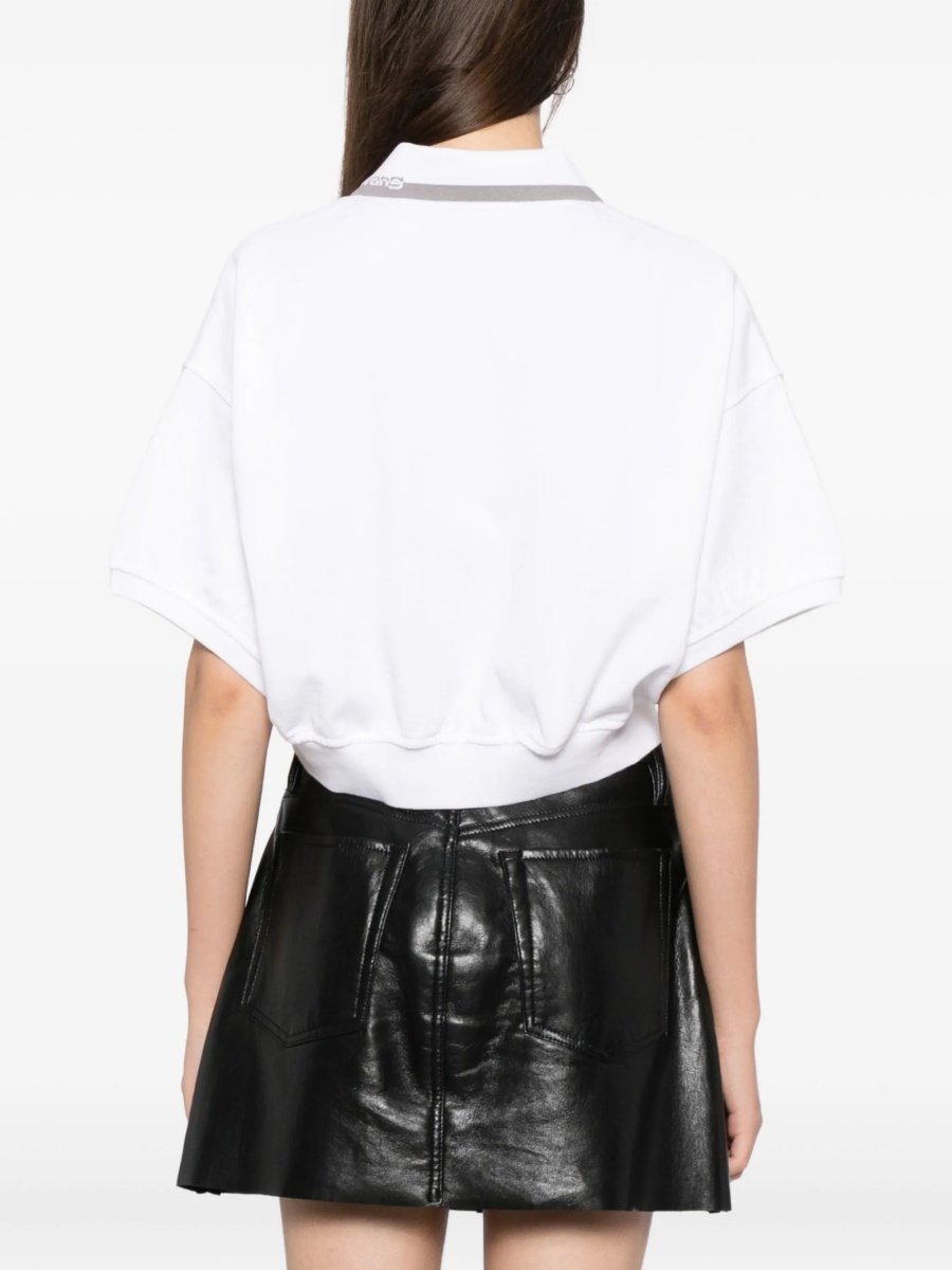Tricou Polo Alexander Wang alb - Img 4