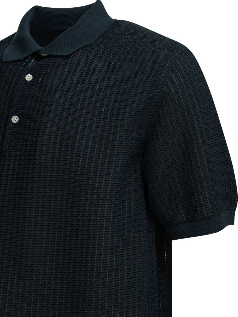 Tricou Polo Beams Plus albastru - Img 4