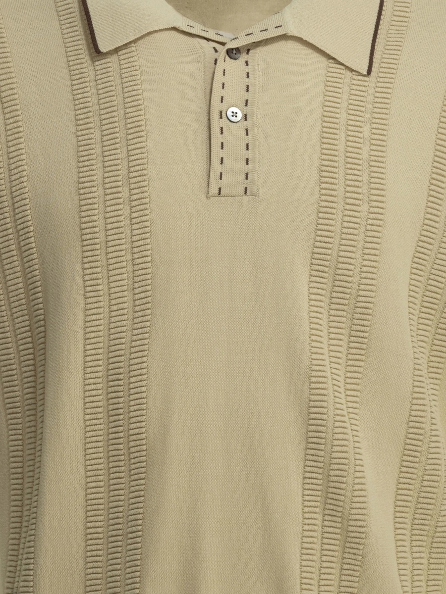 Tricou Polo Beams Plus neutru - Img 4