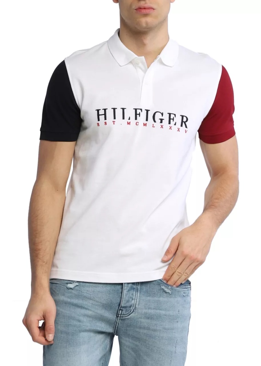 Tricou Polo Branded Colorblock Regular Polo MW0MW220900K4 - Img 2