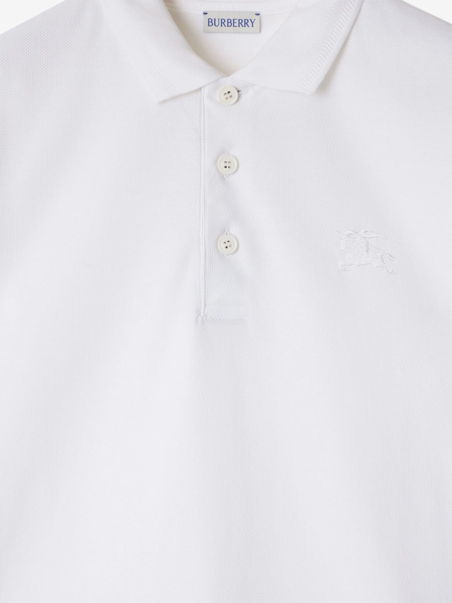 Tricou Polo Burberry alb - Img 5