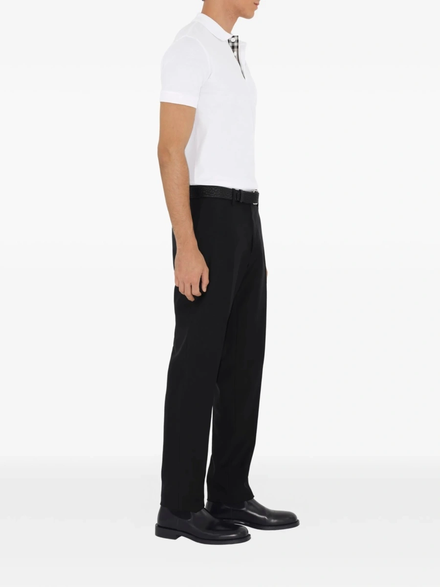 Tricou Polo Burberry alb - Img 3