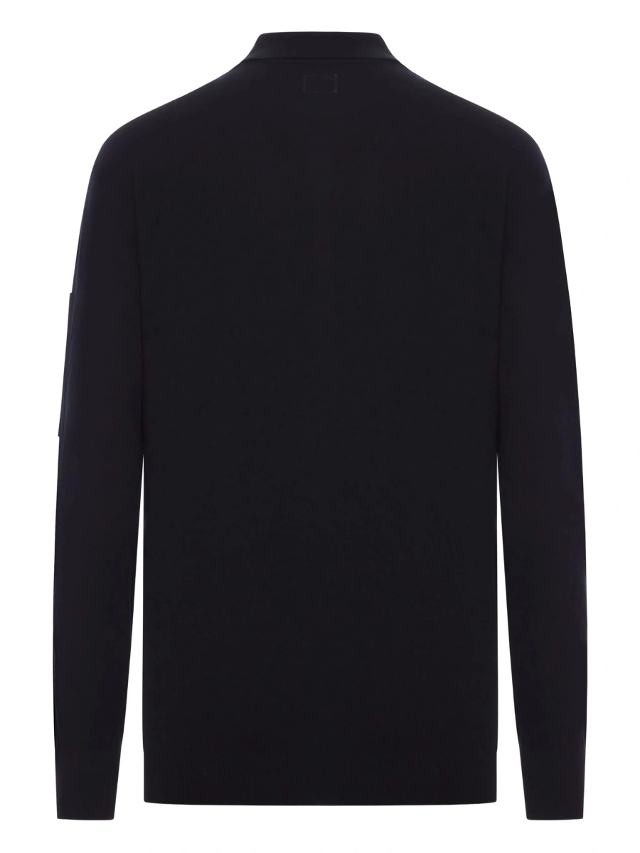 Tricou Polo C.P. Company negru - Img 2
