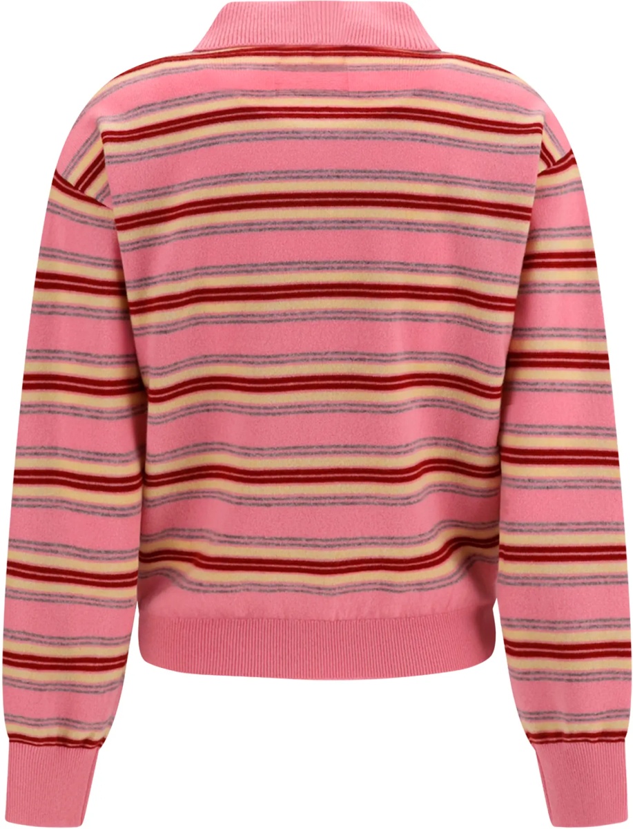 Tricou Polo College striped Polo Sweater - Img 2