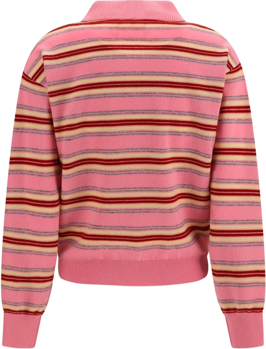 Tricou Polo College striped Polo Sweater - Img 2