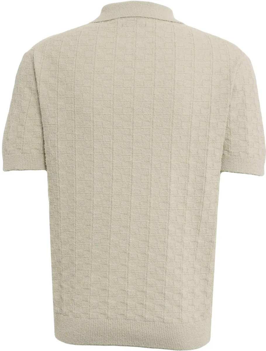 Tricou Polo Cotton blend polo shirt - Img 3