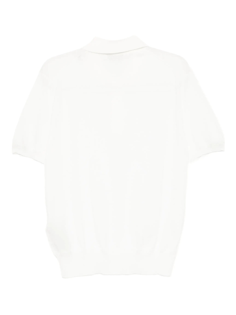 Tricou Polo Cotton knit polo shirt - Img 2