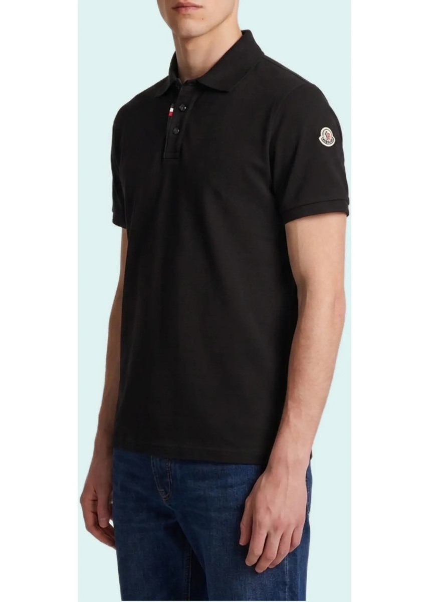 Tricou Polo Cotton Piquet Polo Shirt With Logo - Img 3