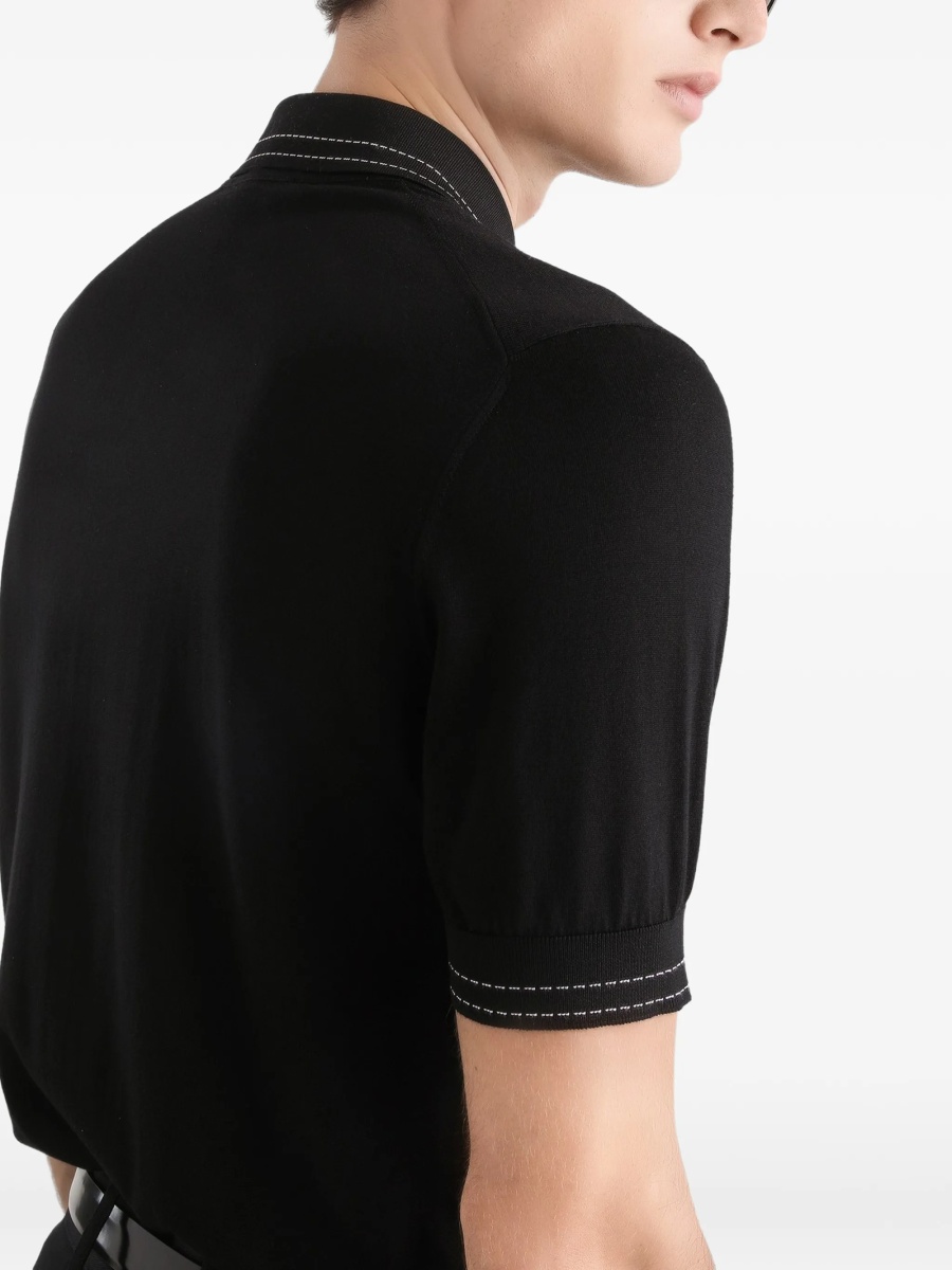 Tricou Polo Dolce &amp; Gabbana negru - Img 4