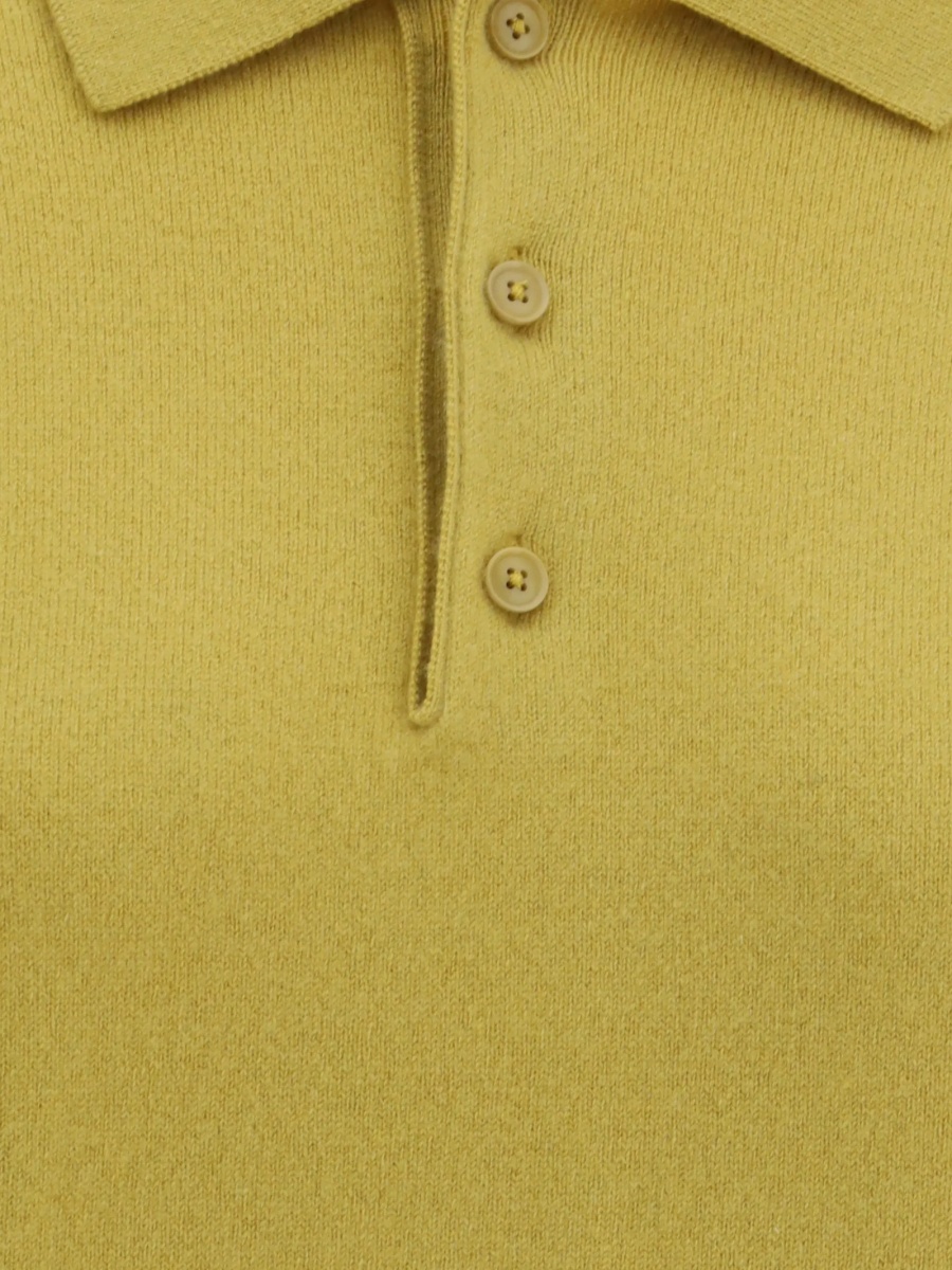 Tricou Polo EXTREME CASHMERE galben - Img 3