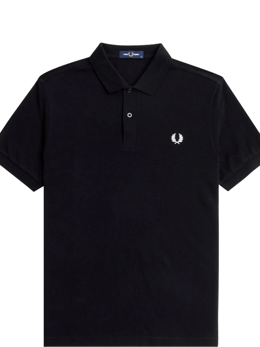 Tricou Polo Fred Perry negru - Img 2