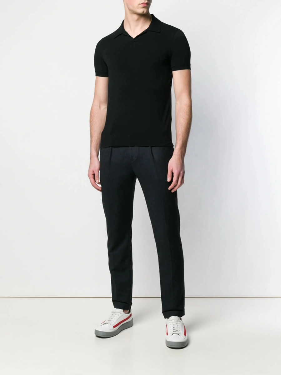 Tricou Polo Giorgio Armani negru - Img 2