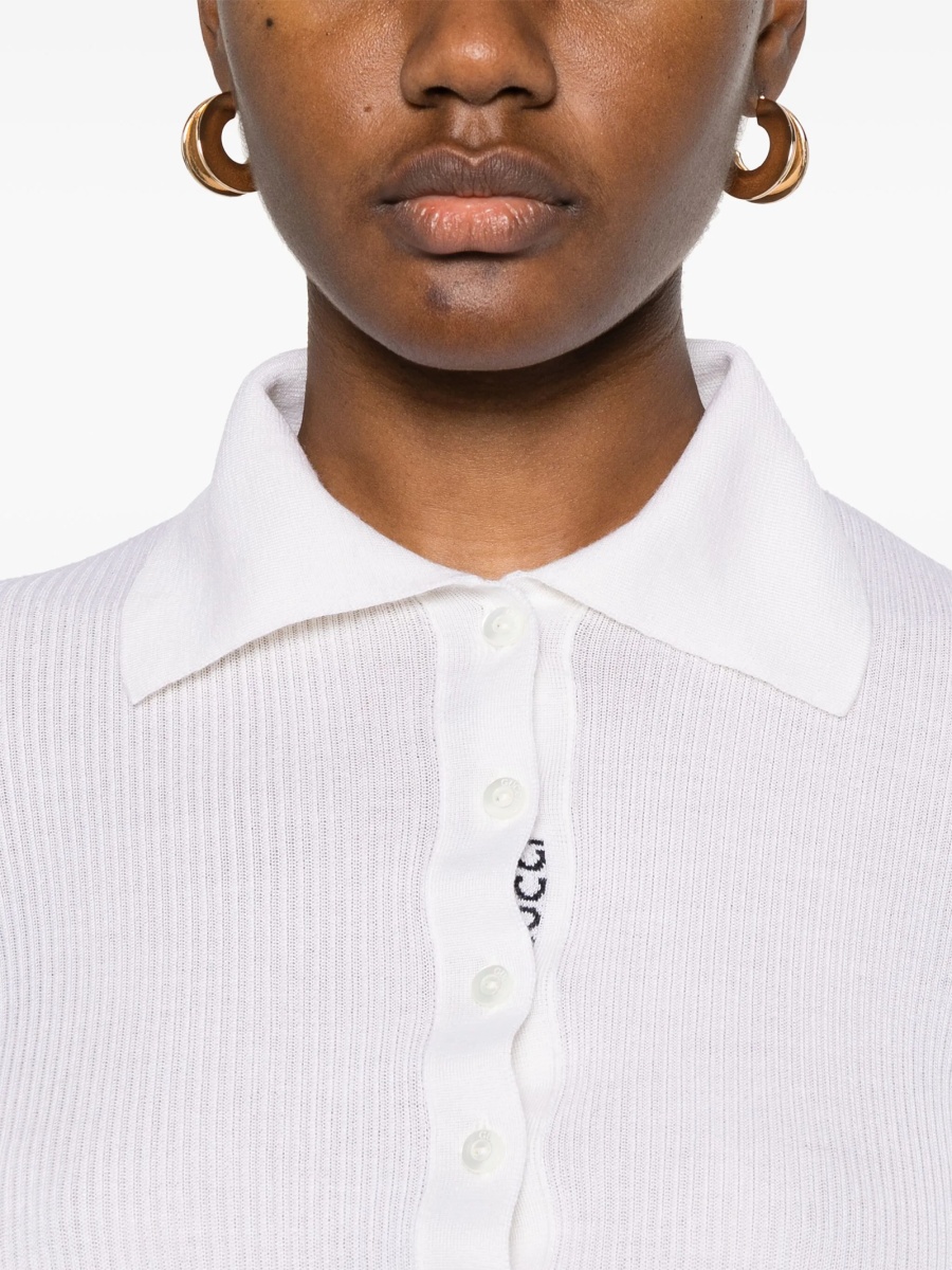 Tricou Polo Gucci alb - Img 5