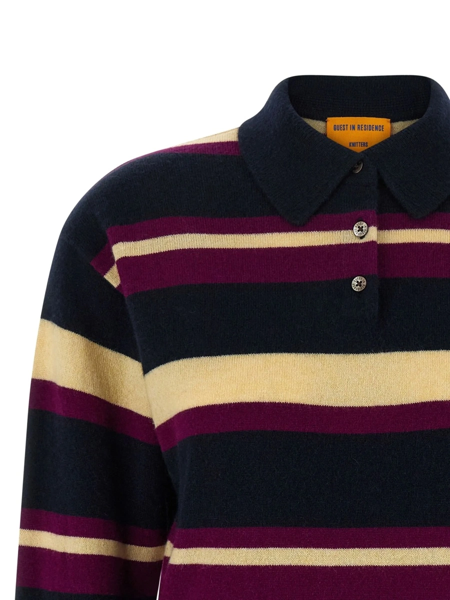 Tricou Polo GUEST IN RESIDENCE negru - Img 4
