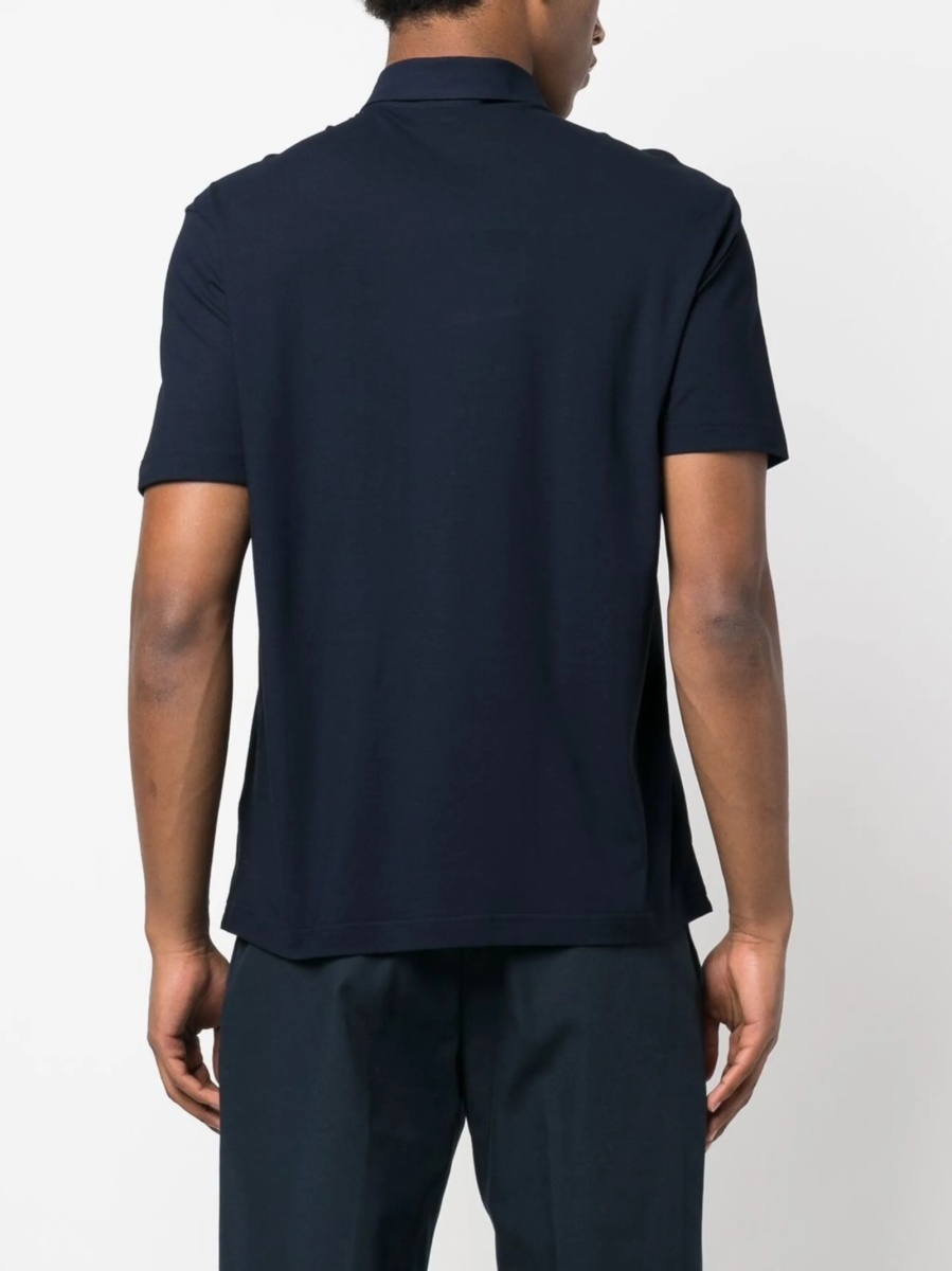 Tricou Polo Herno albastru - Img 4