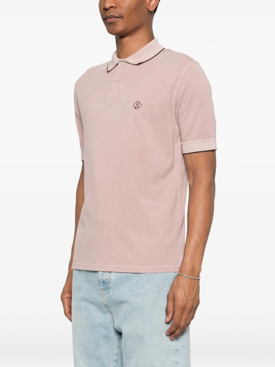 Tricou Polo Herno roz - Img 3