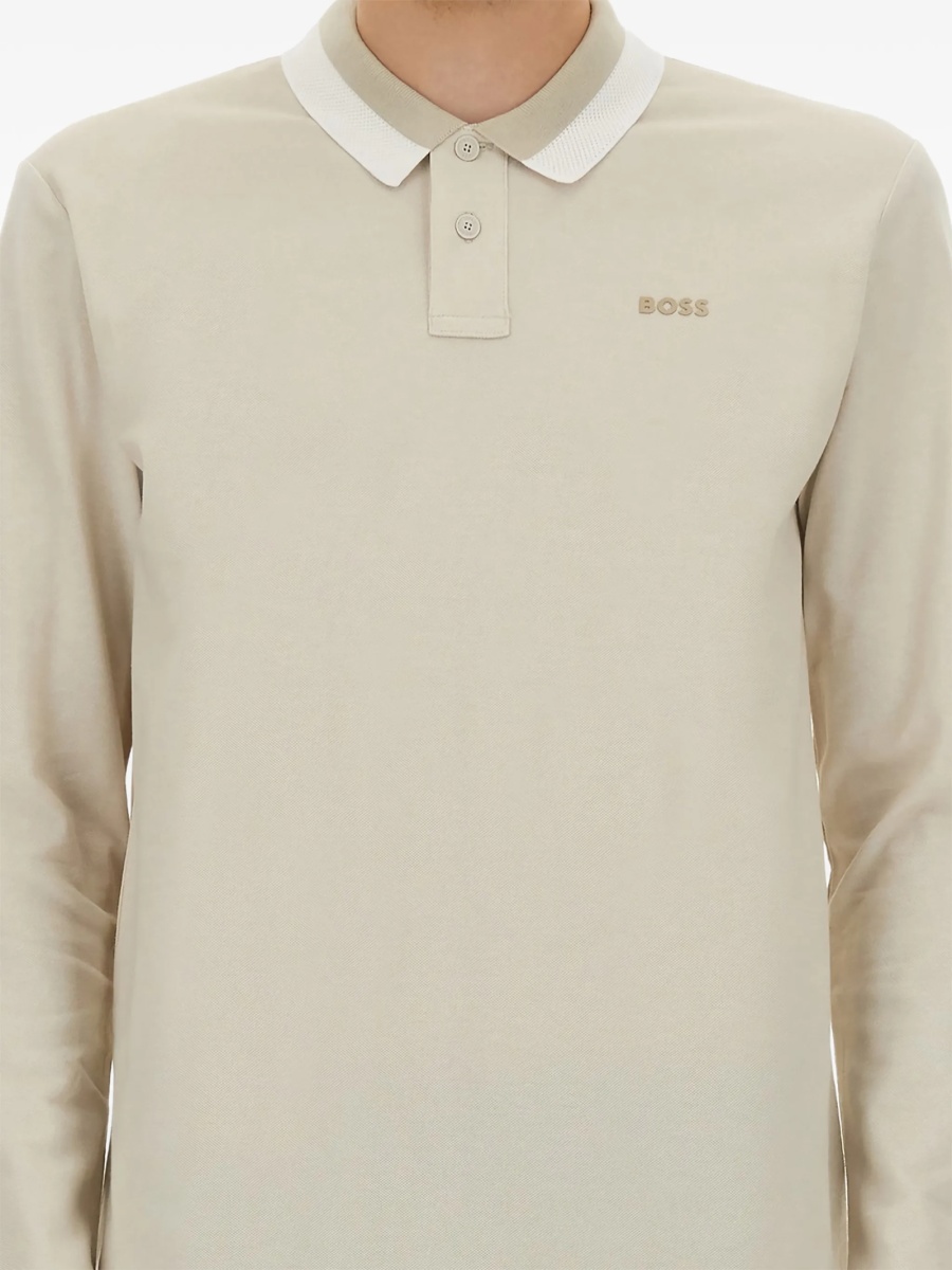 Tricou Polo Hugo Boss neutru - Img 2