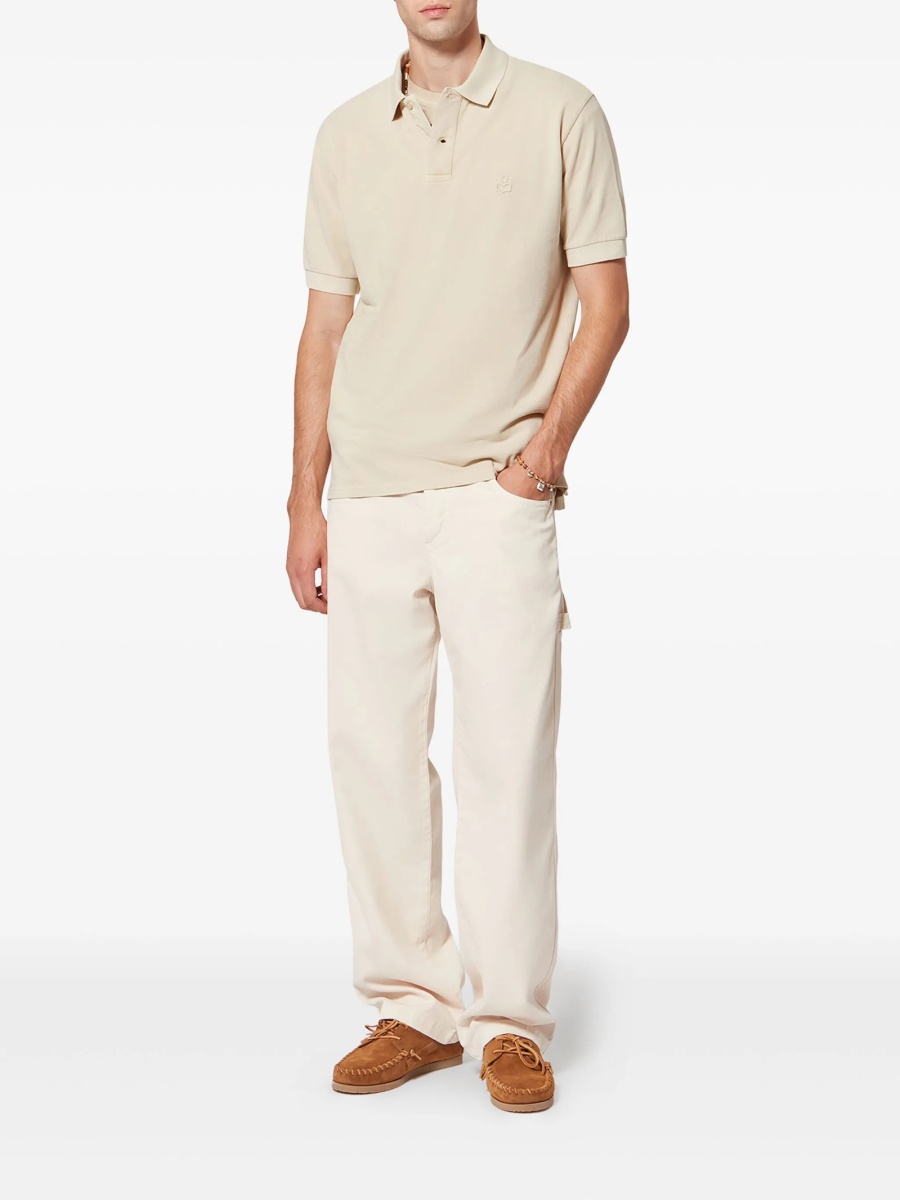 Tricou Polo Isabel Marant neutru - Img 2