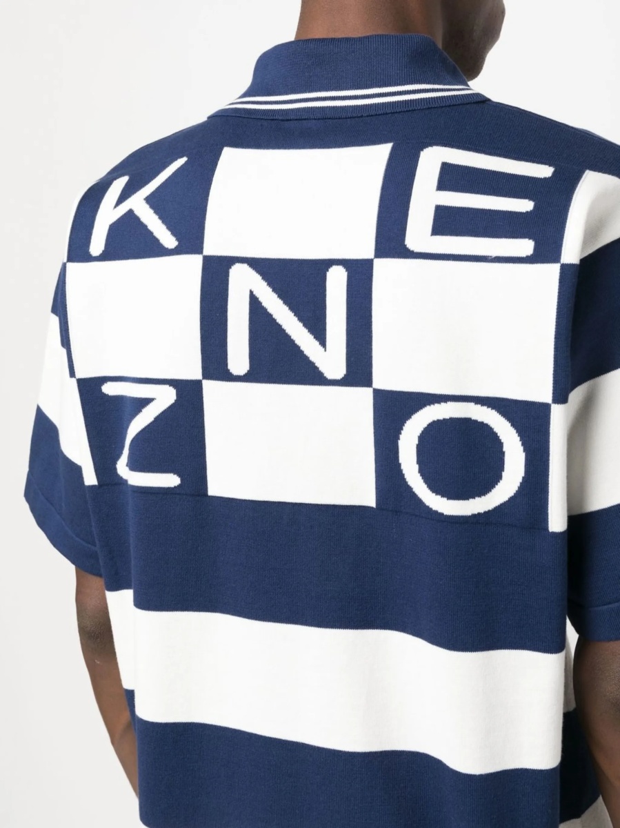 Tricou Polo Kenzo albastru - Img 5