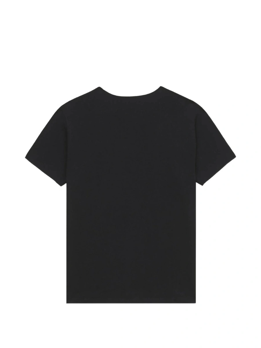 Tricou Polo Kenzo negru din bumbac - Img 2