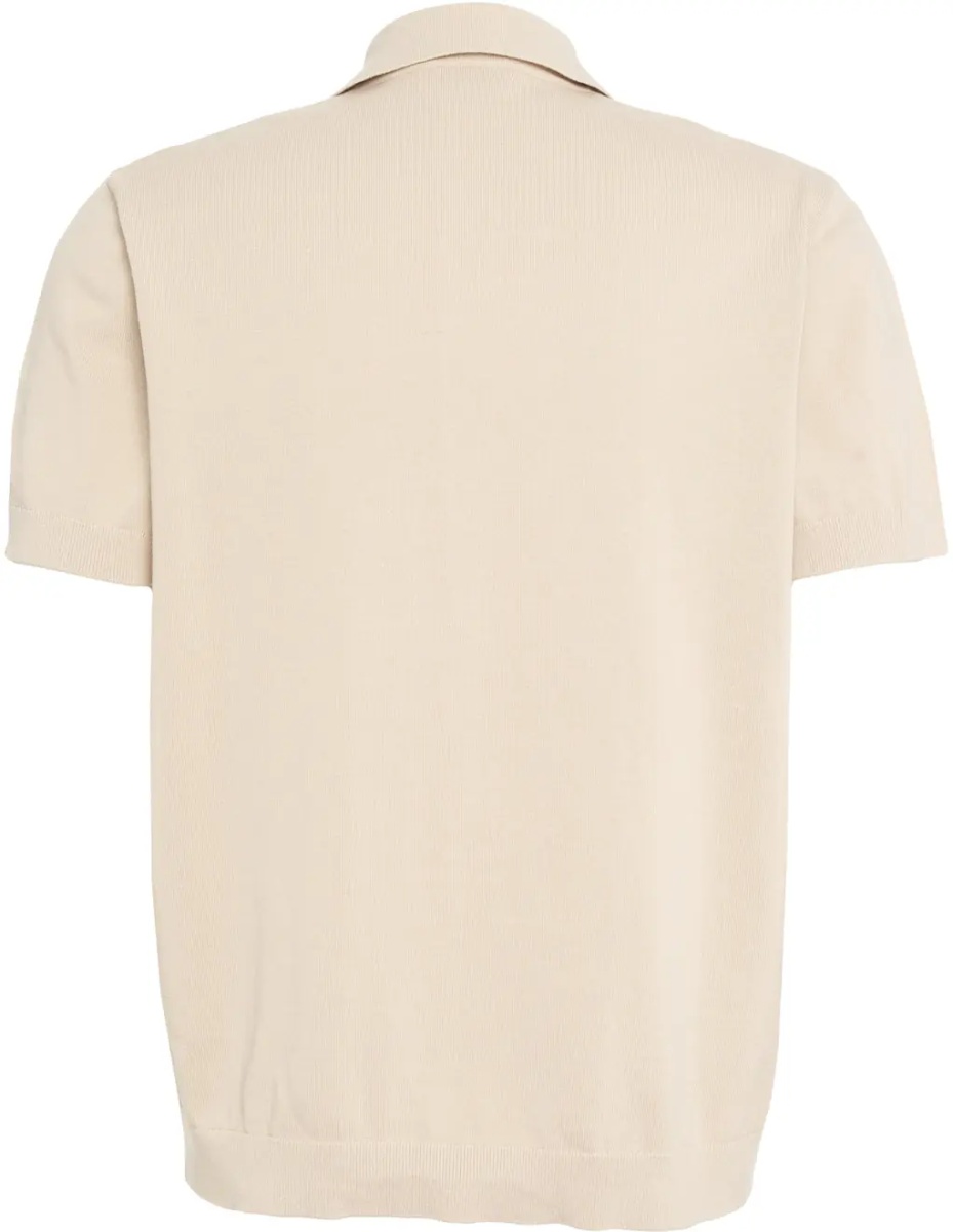 Tricou Polo Knit polo with embroidery - Img 5
