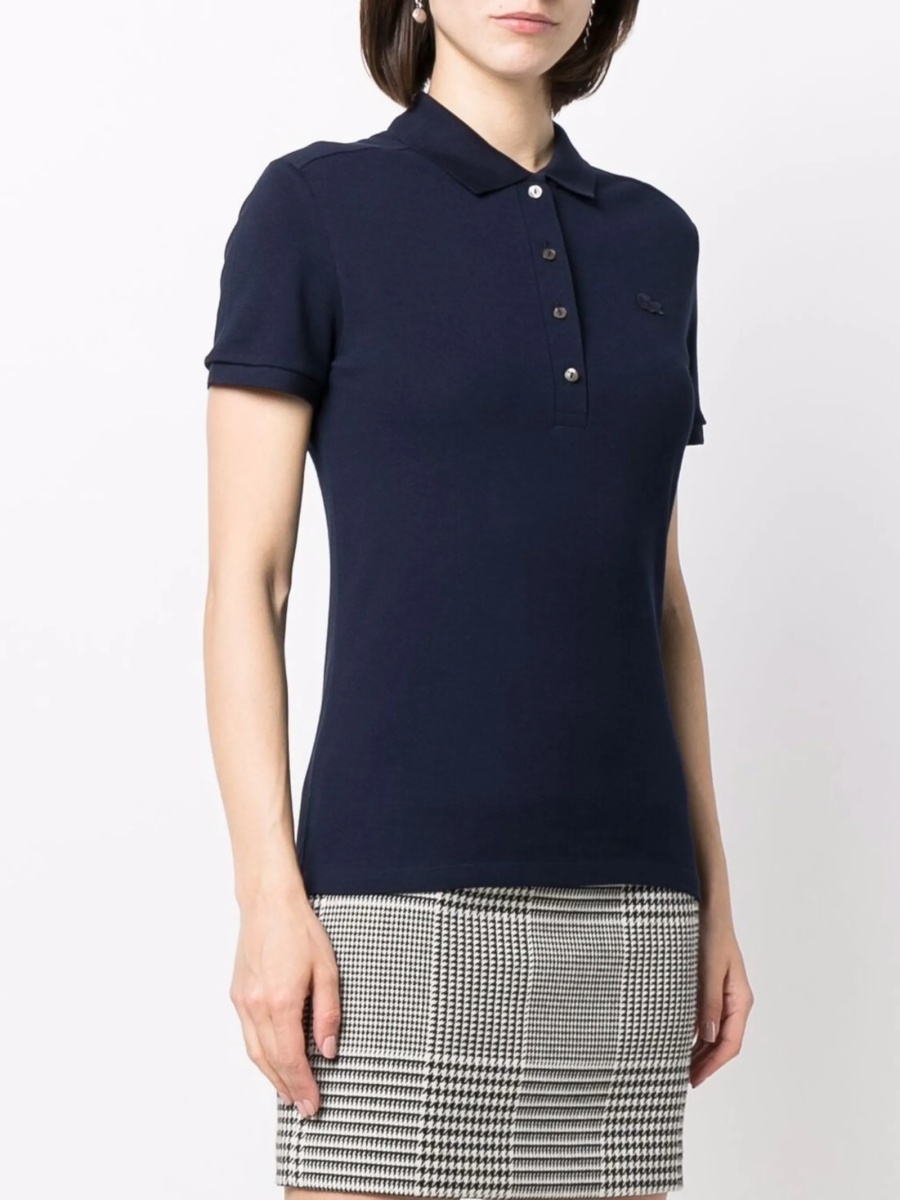Tricou Polo Lacoste albastru - Img 3