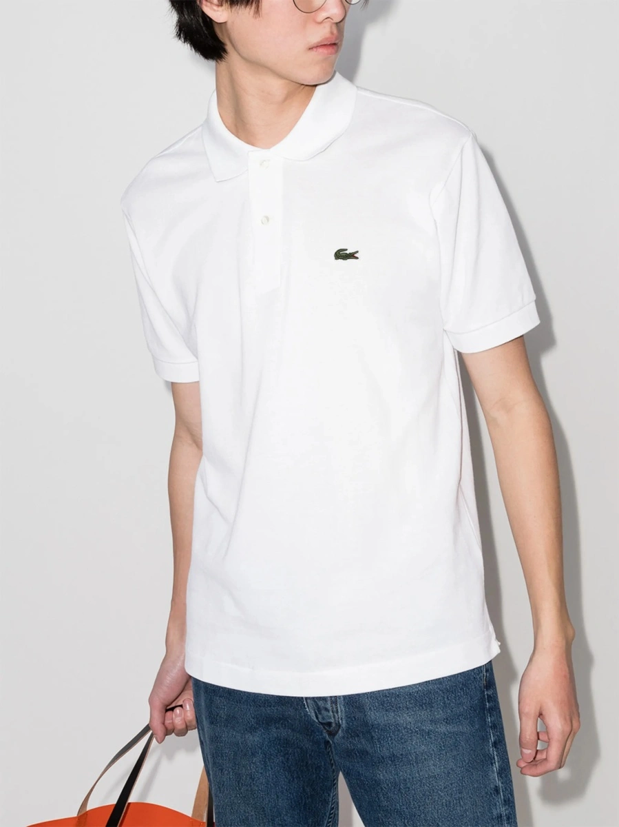 Tricou Polo Lacoste alb - Img 2