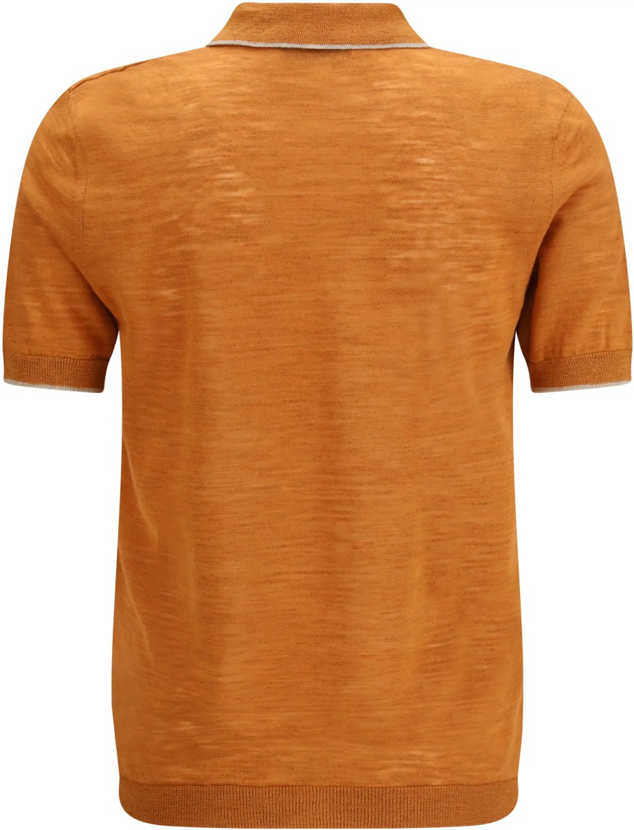 Tricou Polo Linen blend Polo - Img 2