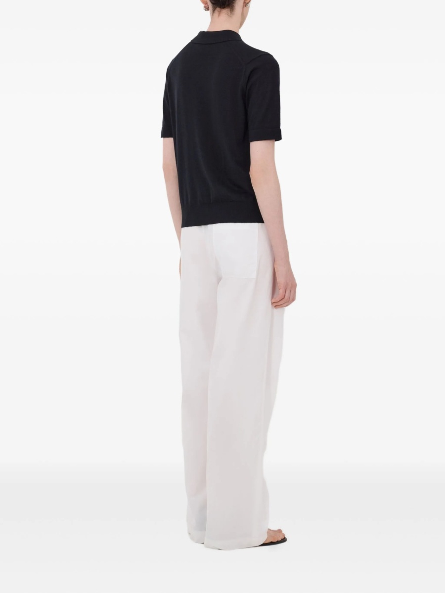 Tricou Polo LOULOU DE SAISON negru - Img 4