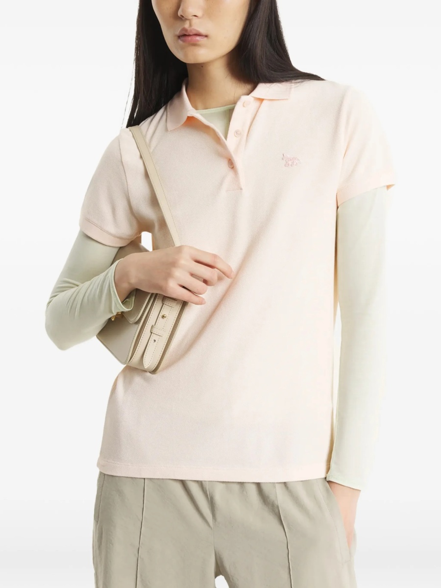 Tricou Polo MAISON KITSUNÉ roz - Img 2