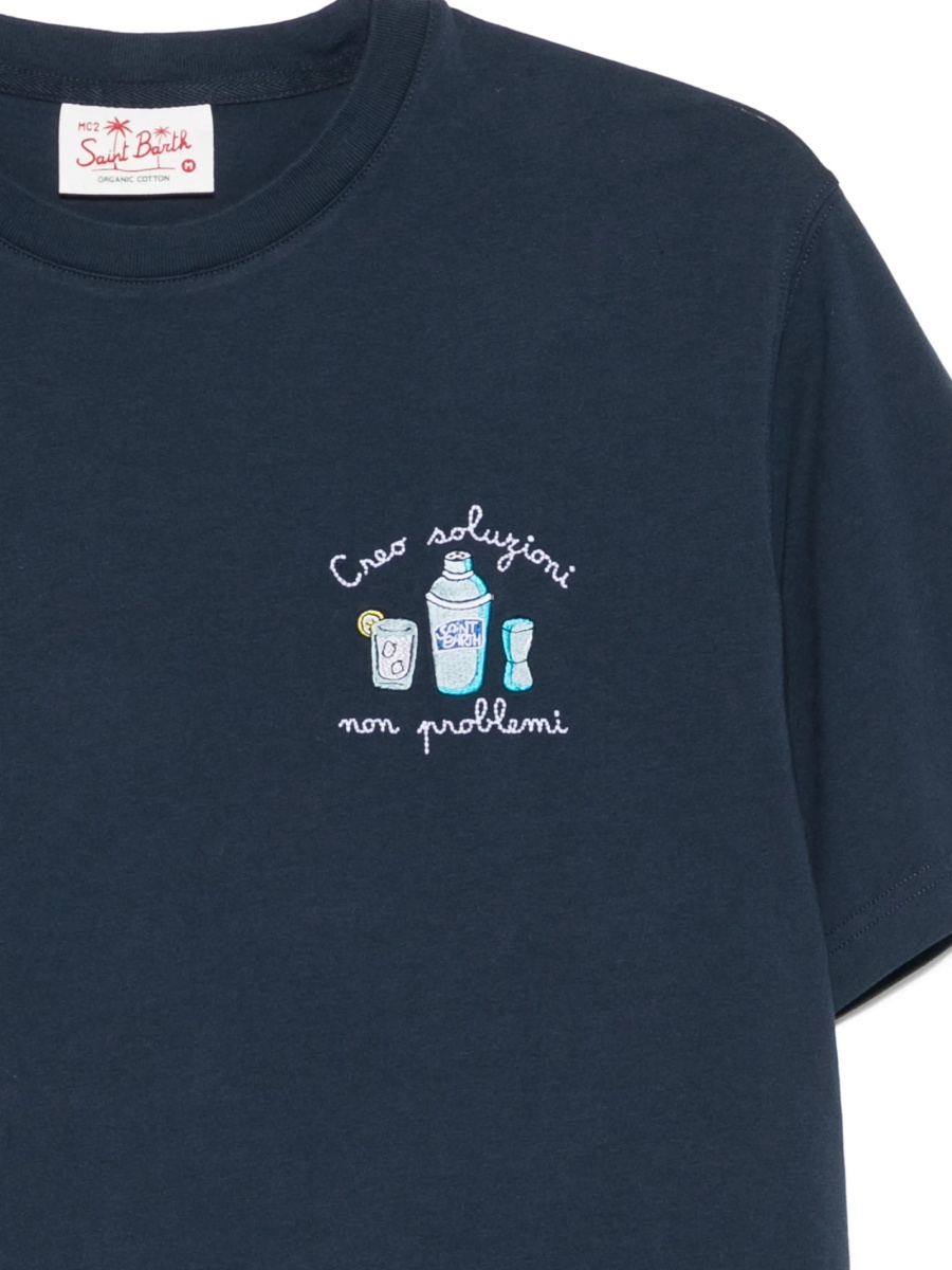 Tricou Polo Mc2 Saint Barth albastru - Img 3