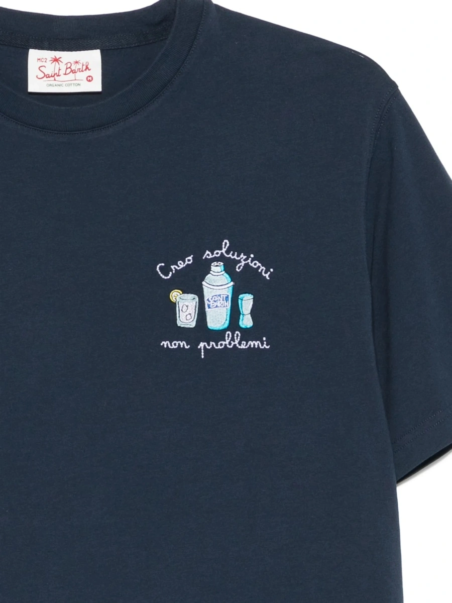 Tricou Polo Mc2 Saint Barth albastru - Img 3