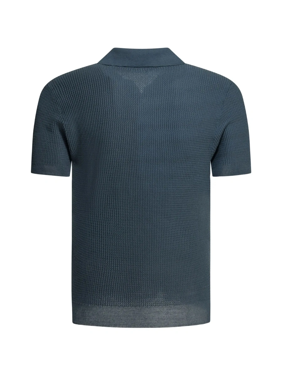 Tricou Polo "Mercedes 300" buttonless polo shirt - Img 5