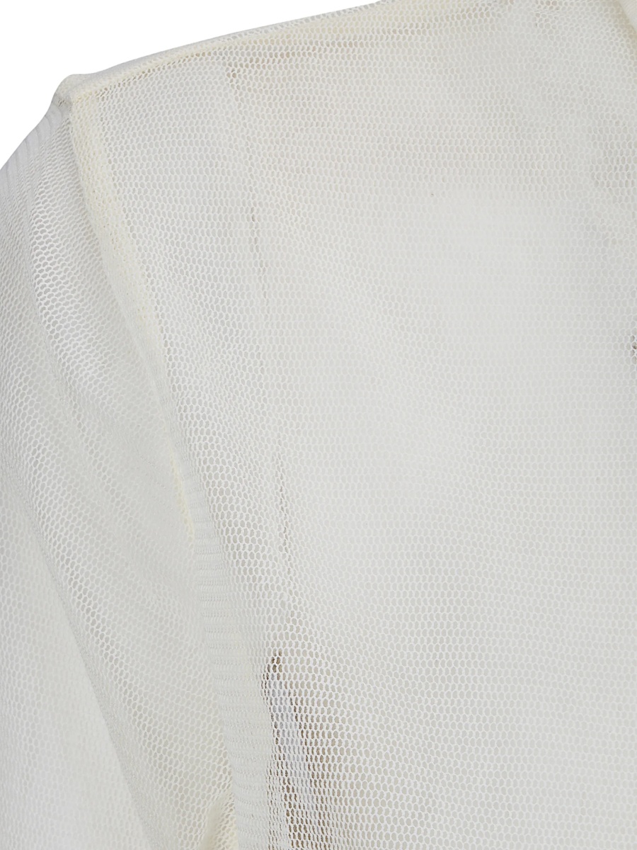 Tricou Polo PALOMA WOOL alb din nylon si bumbac - Img 3