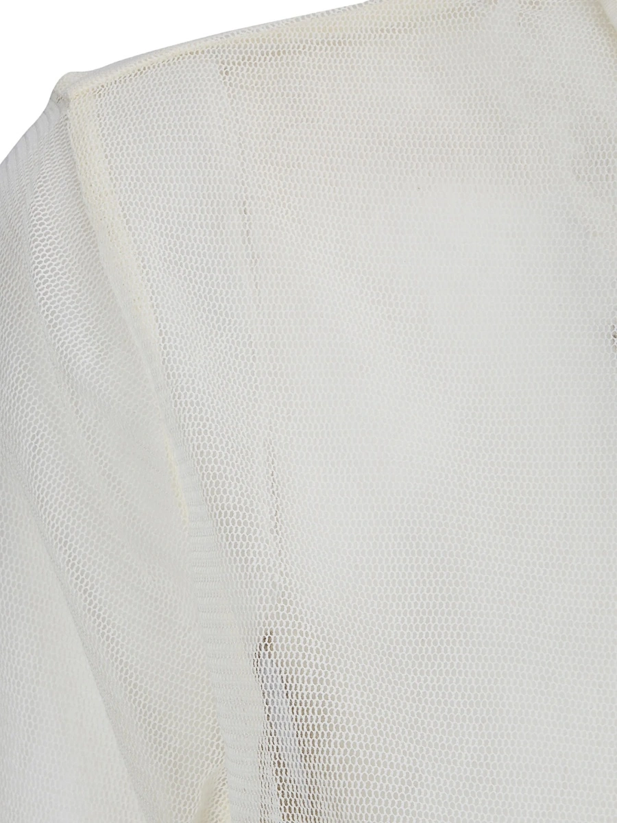 Tricou Polo PALOMA WOOL alb din nylon si bumbac - Img 3
