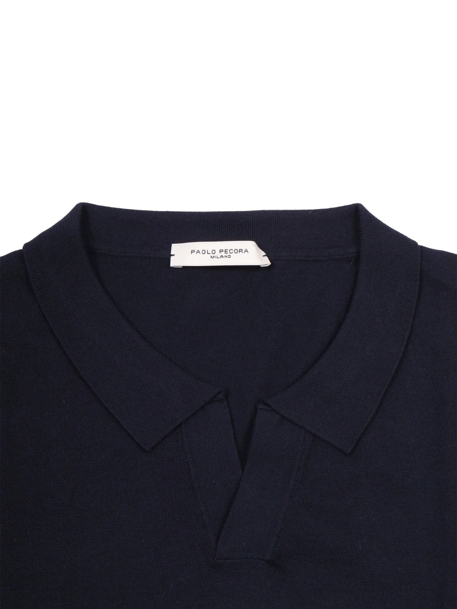 Tricou Polo Paolo Pecora albastru - Img 3