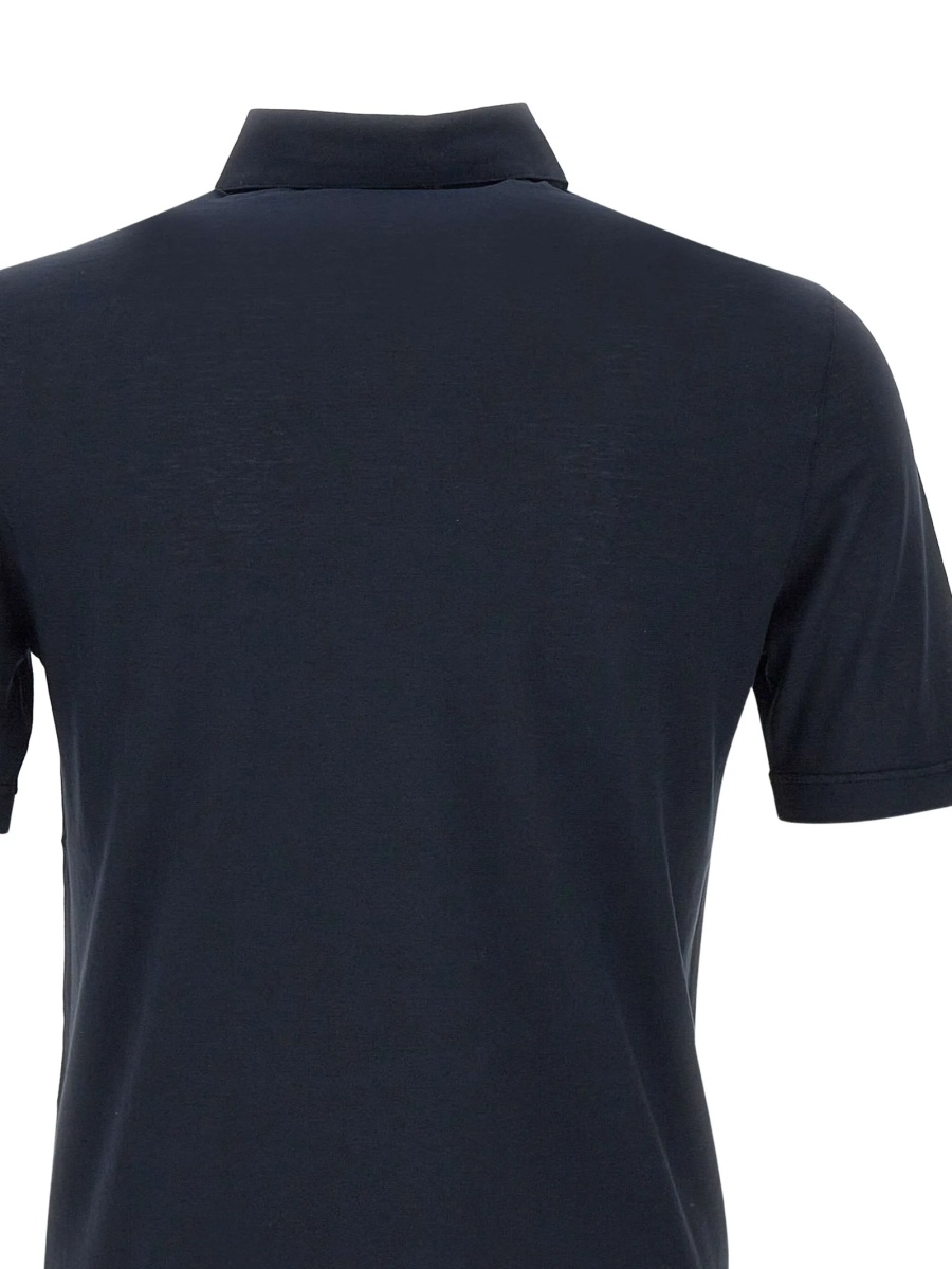 Tricou Polo PHI BY FILIPPO DE LAURENTIIS albastru - Img 4