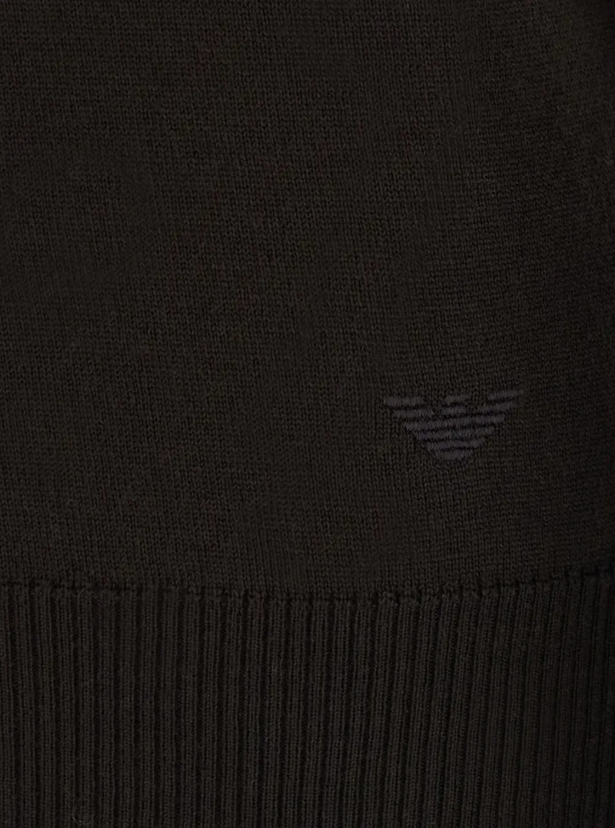 Tricou Polo POLO COLLAR with long sleeves in Tech Fabric brown for men - Img 2