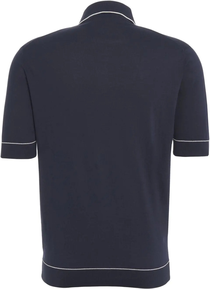 Tricou Polo Polo shirt with piping - Img 3
