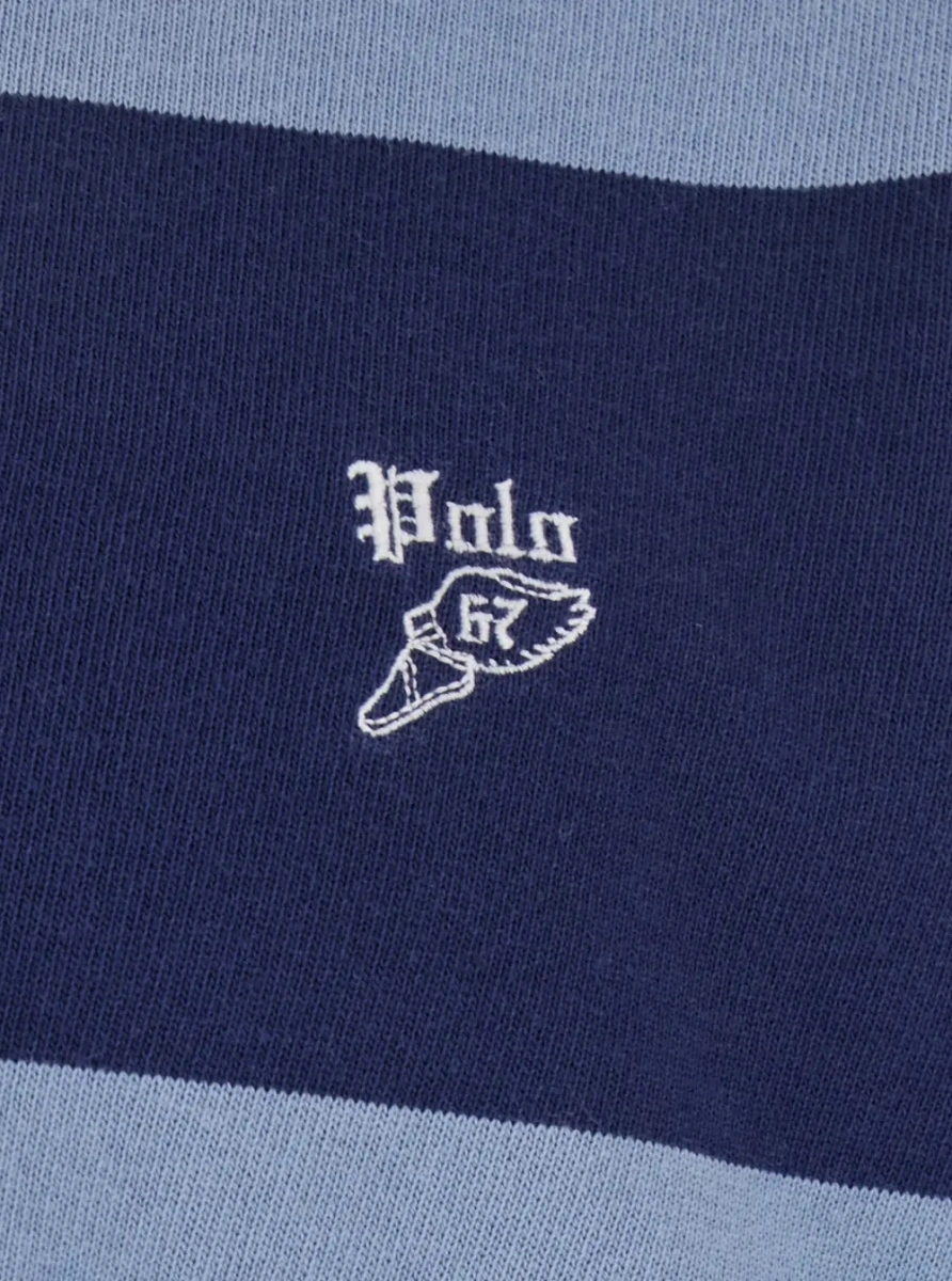 Tricou polo Ralph Lauren multicolor din bumbac - Img 3