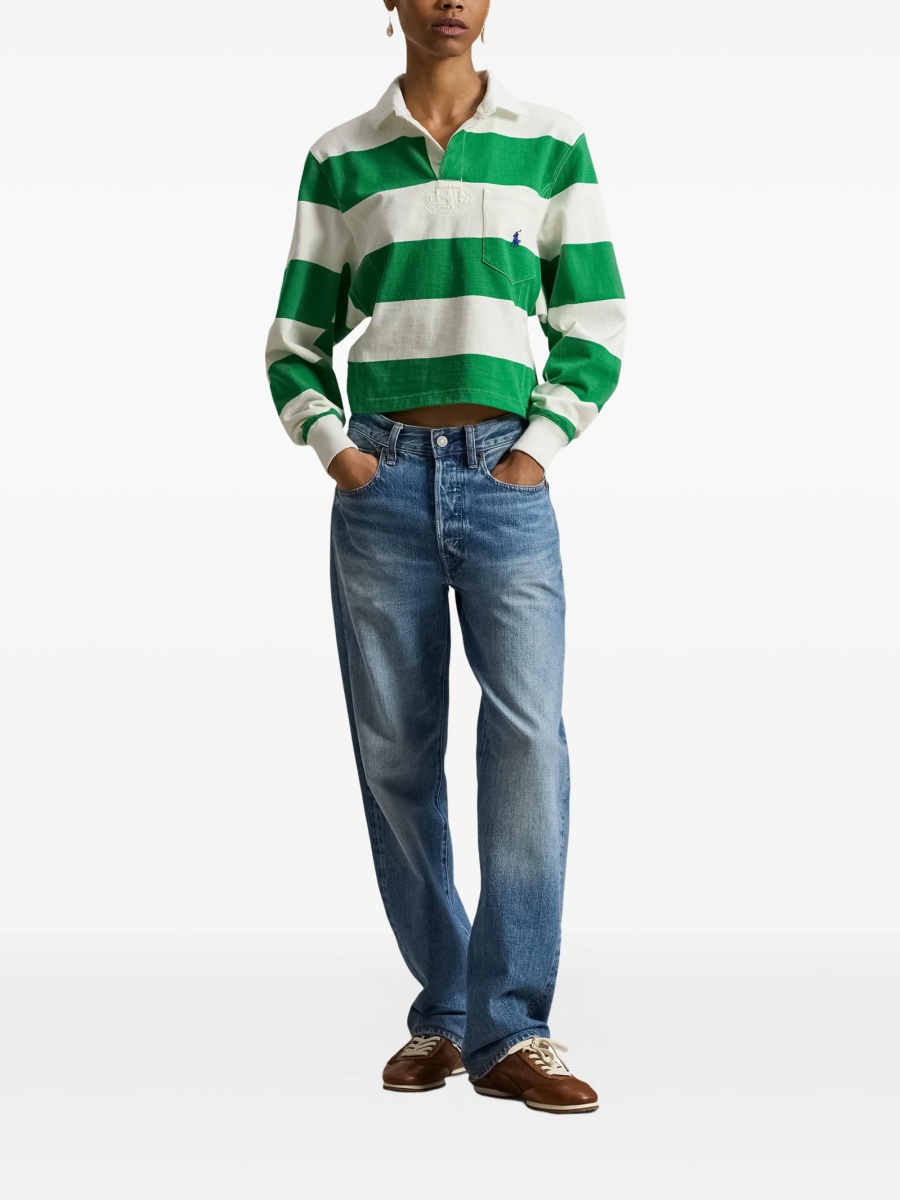 Tricou Polo Ralph Lauren verde - Img 2