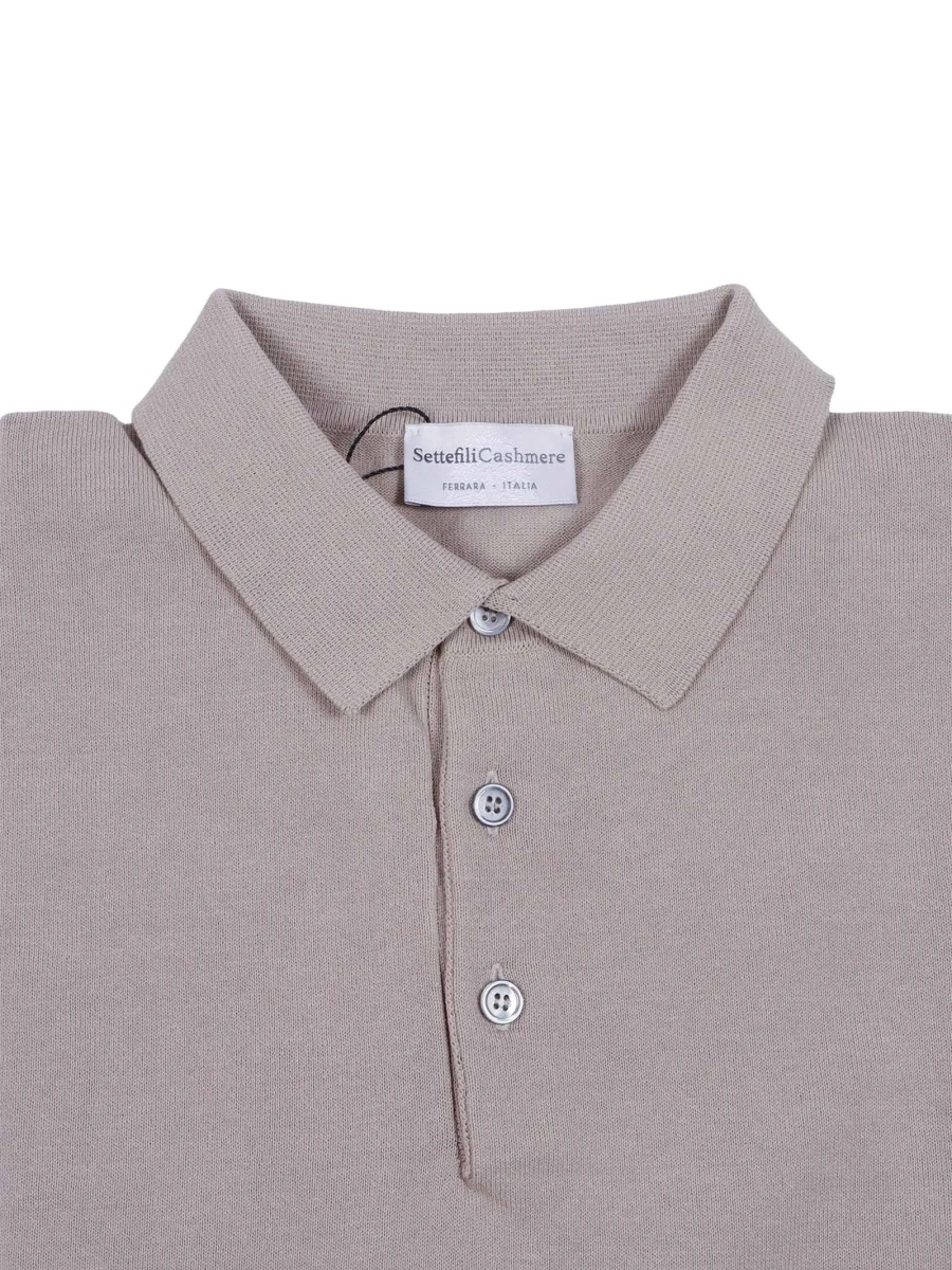 Tricou Polo SETTE FILI CASHMERE neutru - Img 2