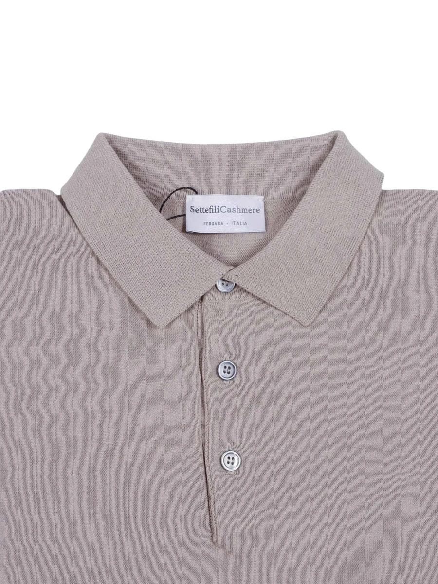 Tricou Polo SETTE FILI CASHMERE neutru - Img 2