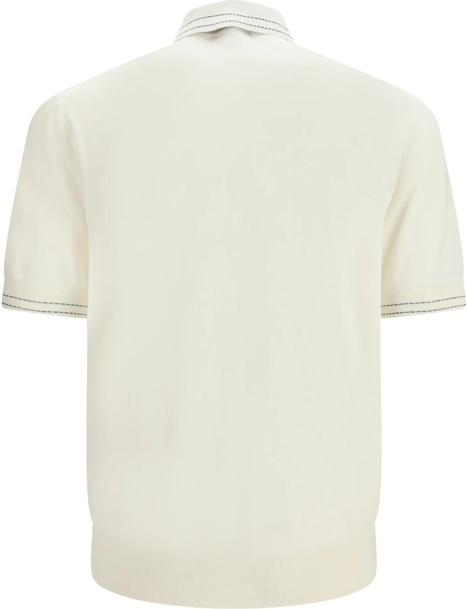 Tricou Polo Silk Polo Shirt with polo collar and short sleeves - Img 2