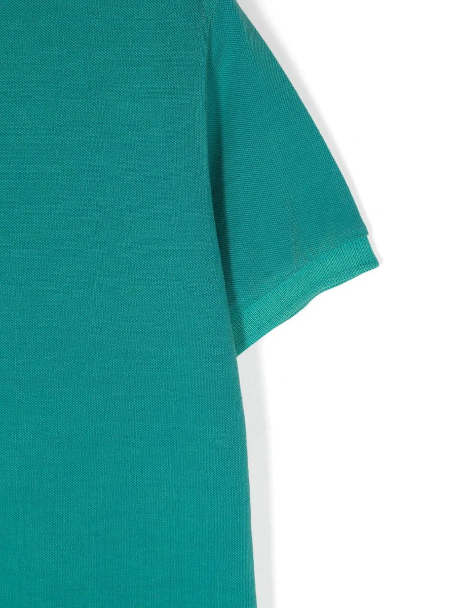 Tricou Polo Stone Island verde - Img 3