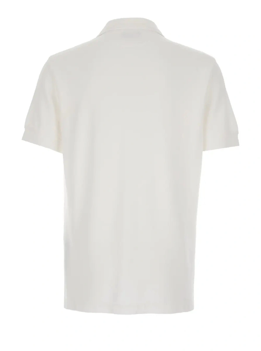 Tricou polo Tom Ford alb din bumbac - Img 2